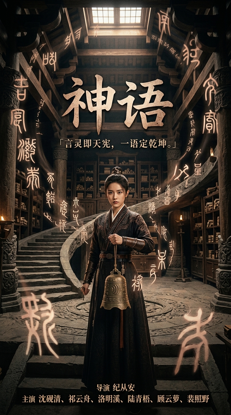 《神语》主视觉海报